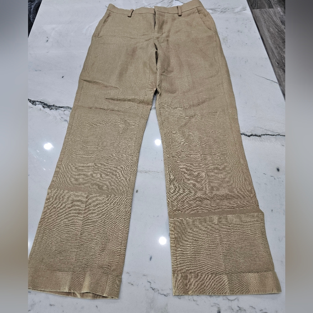 Murano, Baird McNutt, linen, beach wedding pants, size 30×30
